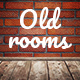 Empty Old Vintage Rooms with Wooden Floors