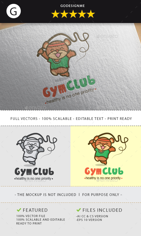 Gym Club Logo
