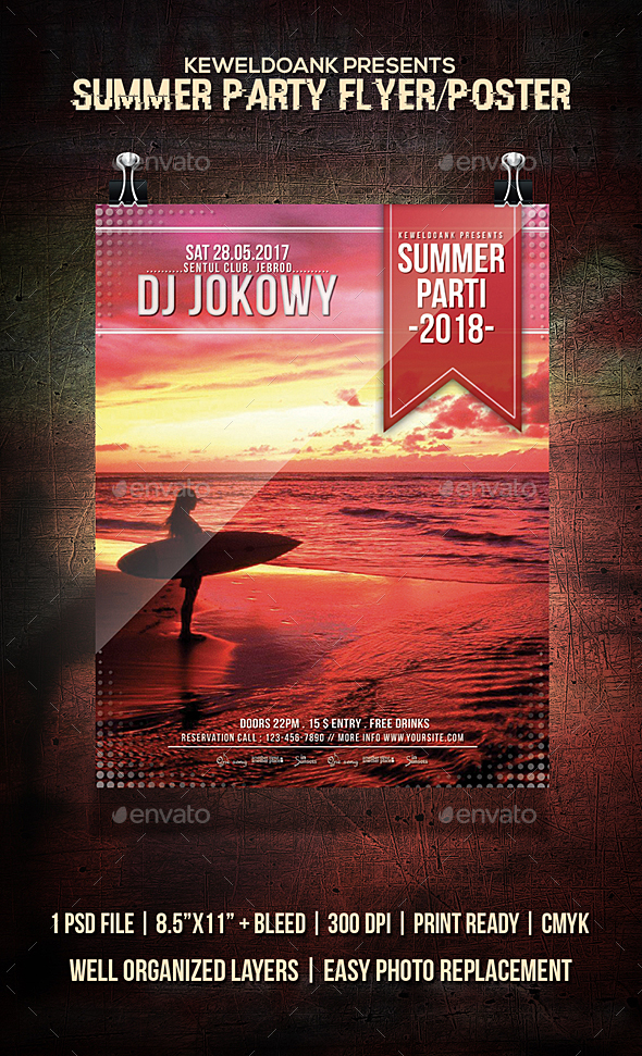 Summer Party Flyer / Poster