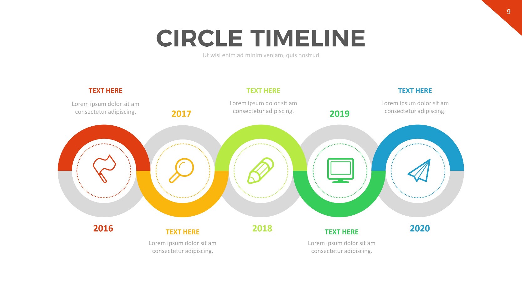 Project Timeline PowerPoint Template by RRgraph | GraphicRiver