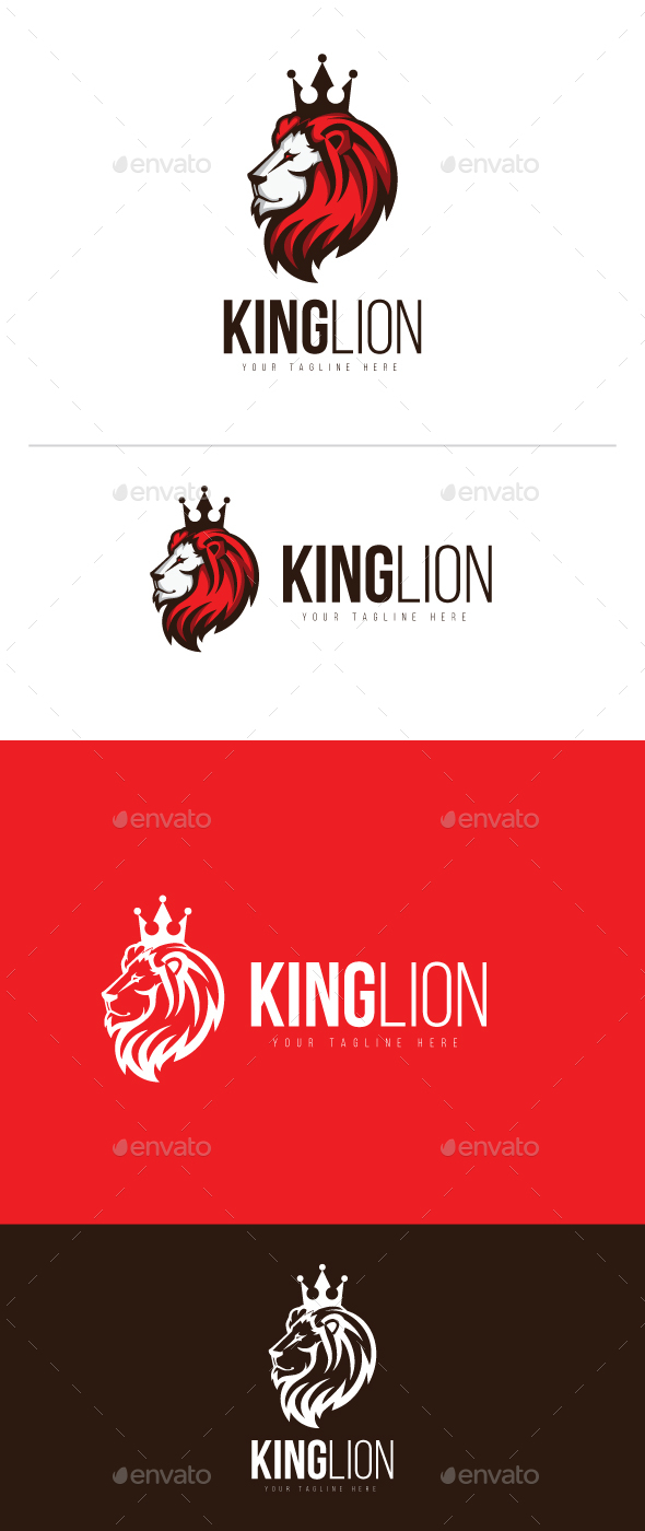 King Lion Logo