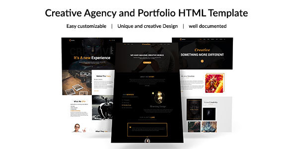 Creative Agency- Multipurpose Responsive Template