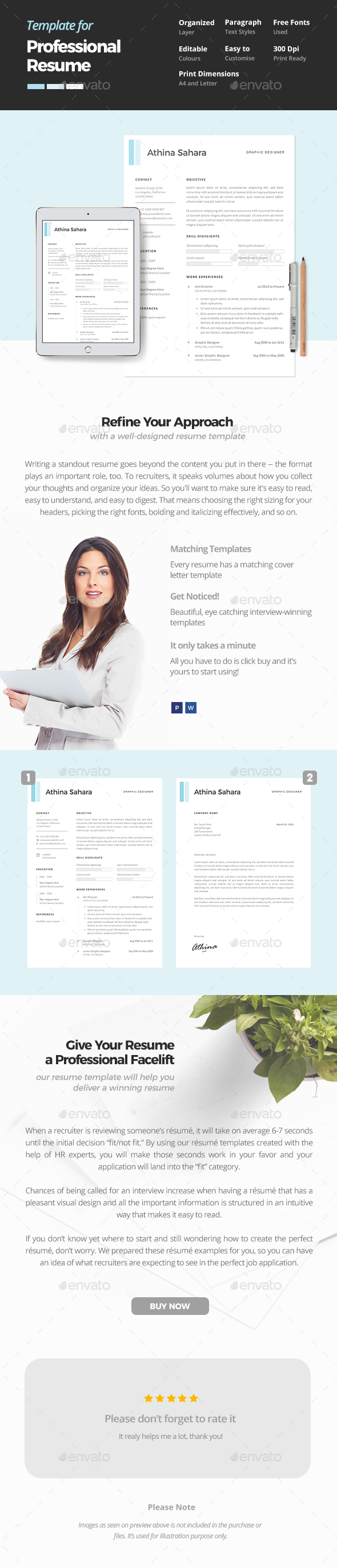 Clean and Professional Resume Template