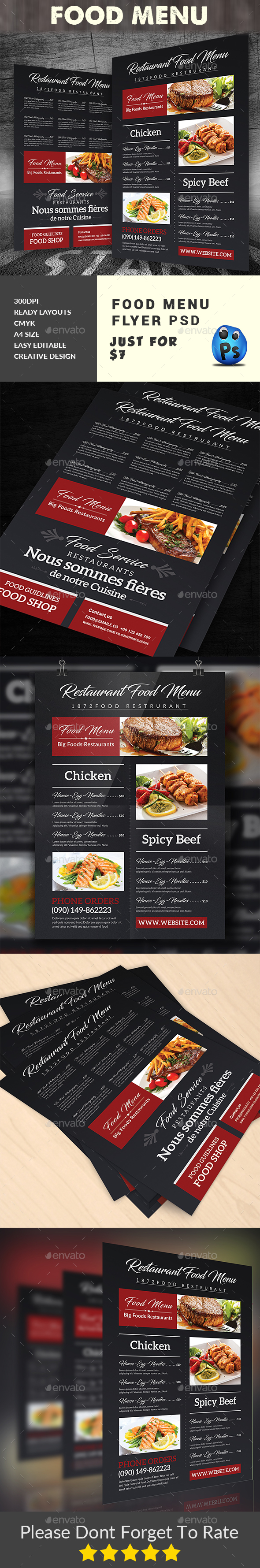 Restaurant Menu