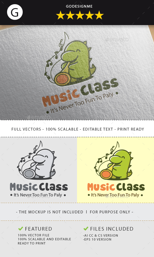 Music Class Logo