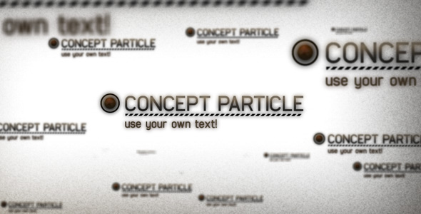 Concept Particle AE CS3 Project File Concept Particle AE CS3 Project File