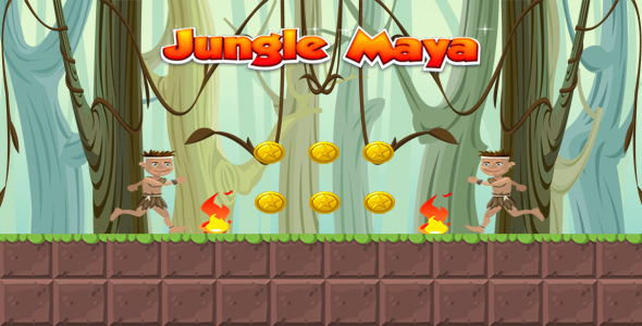 Jungle Maya - With Admob + facebook ads + heyzap (Android Studio + Eclipse)