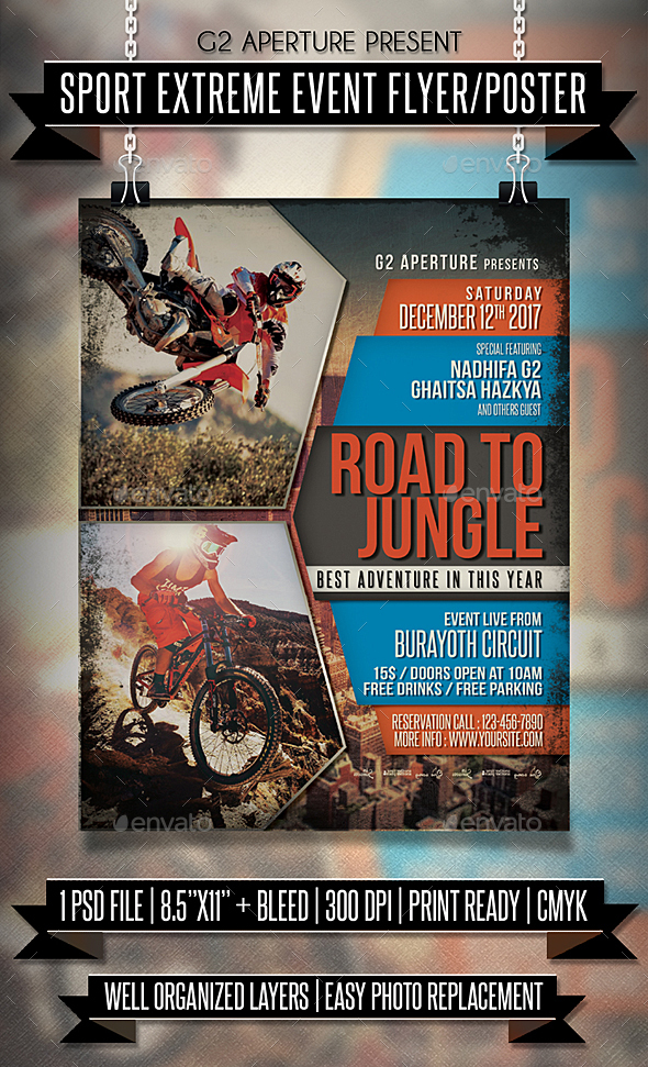 Sport Extreme Event Flyer / Poster