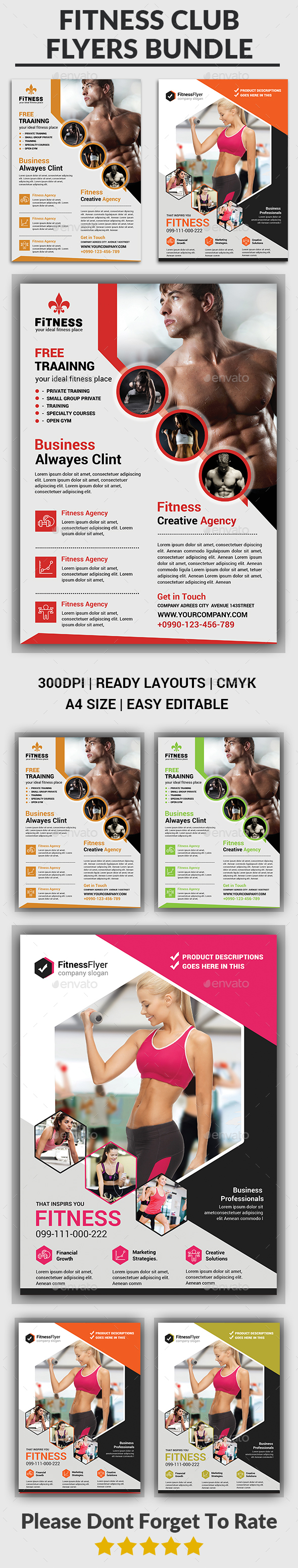 Fitness Flyer Bundle