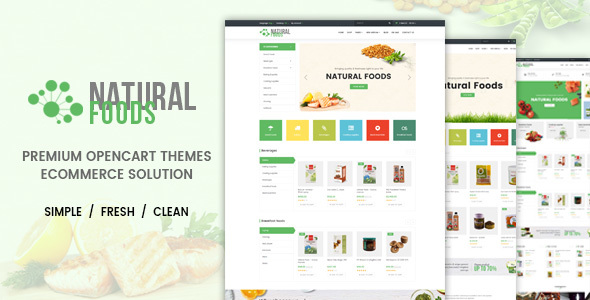 Natural Food - Multipurpose OpenCart Theme