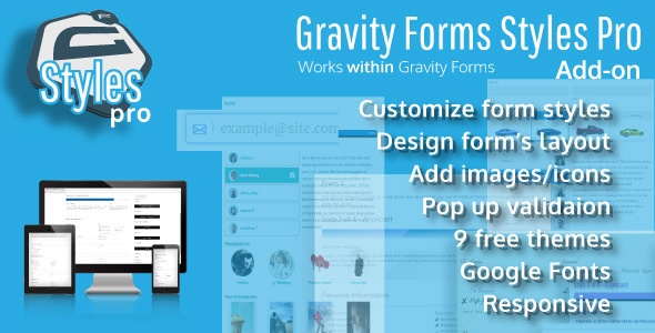 Gravity Forms Styles Pro Add-on - CodeCanyon Item for Sale
