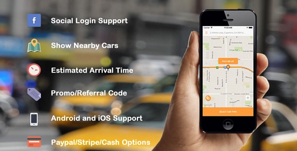 taxi booking uber clone android script ,with back end admin panel