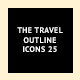 The Travel Outline Icons 25