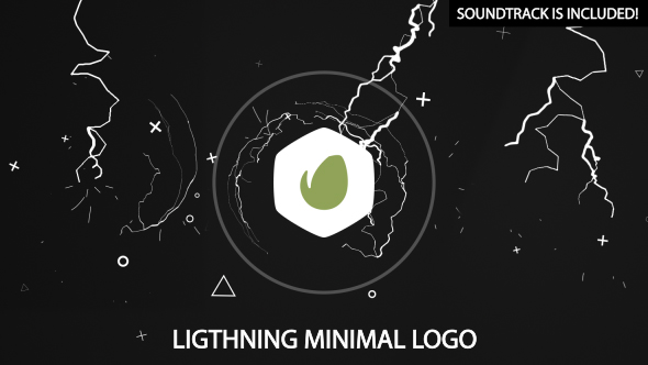 Lightning Minimal Logo