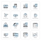 Set of Business and Marketing Flat Icons