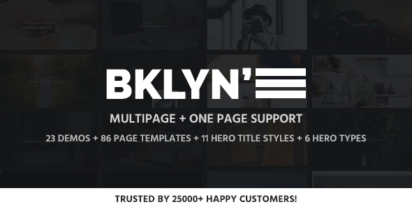 Brooklyn | Creative Multi-Purpose WordPress Theme