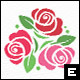 Rose Garden Logo Template