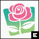 Rose Petal Logo Template