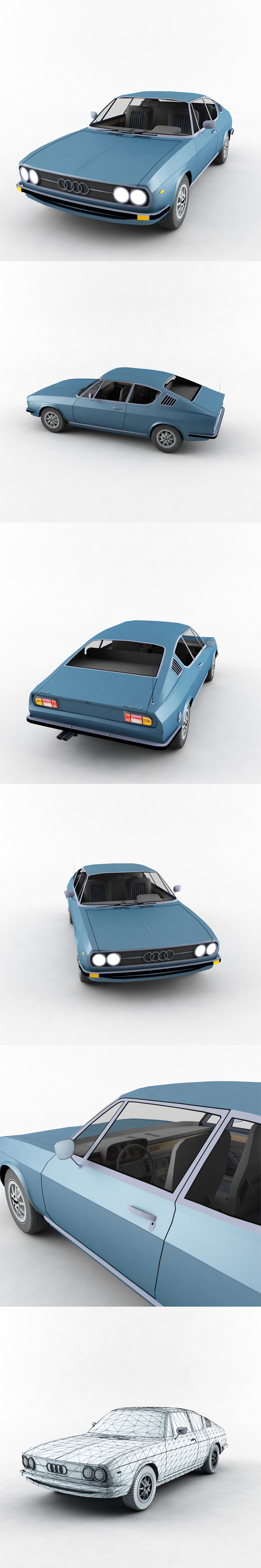 Audi Coupe - 3DOcean Item for Sale