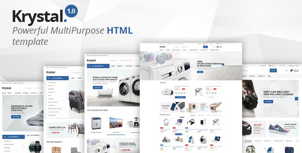 Krystal - Multipurpose HTML Template
