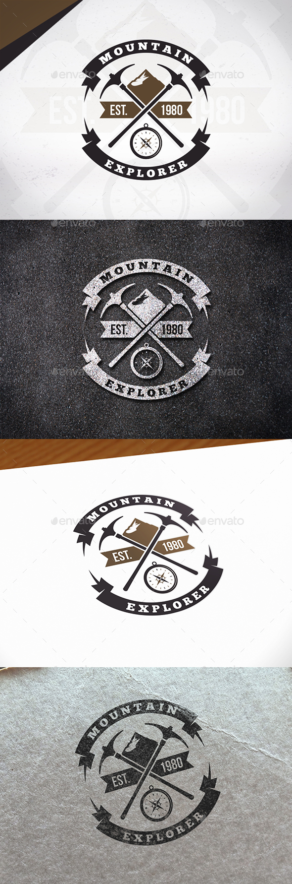 Mountain Explorer Logo Template