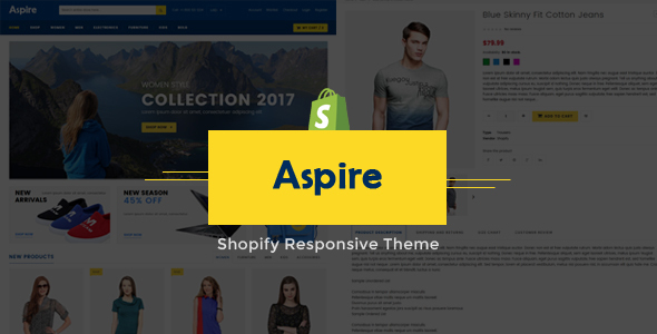 Aspire - Multipurpose Shopify Responsive Theme