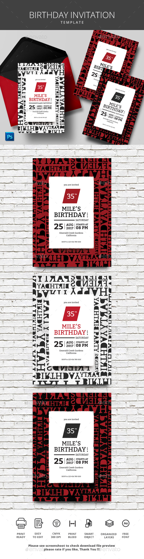 Birthday Invitation