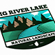 Big River Lake Logo Template