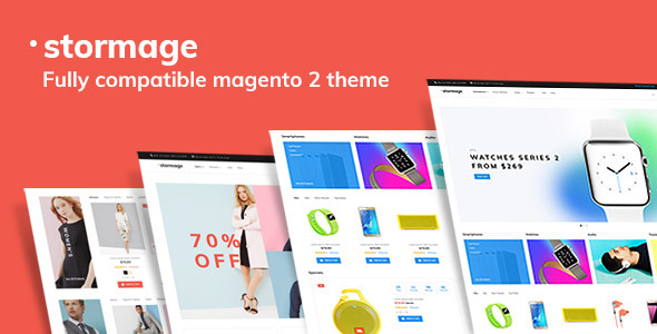 StorMage - Responsive Fashion Store Magento 2x Theme