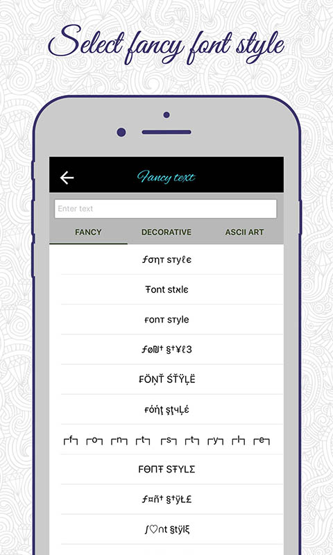 Stylish text code generator Stylish text code generator