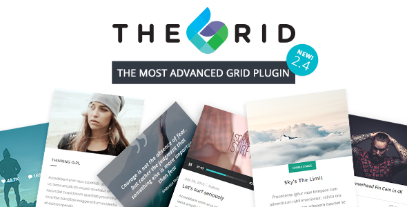 خرید رایگان The Grid - Responsive WordPress Grid Plugin 