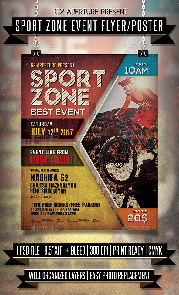 Sport Zone Event Flyer / Poster