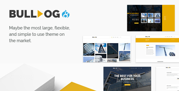 Bulldog - Construction - Architect - Building - Builder Multipurpose Theme