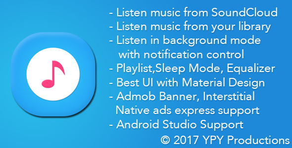 xMusic - Android Online Offline Music Player - CodeCanyon Item for Sale