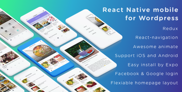 BeoNews - React Native mobile app for Wordpress