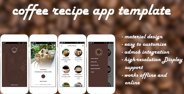 Coffee Recipe - Android Recipe App