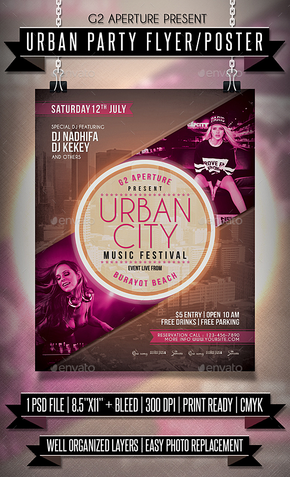 Urban Party Flyer / Poster