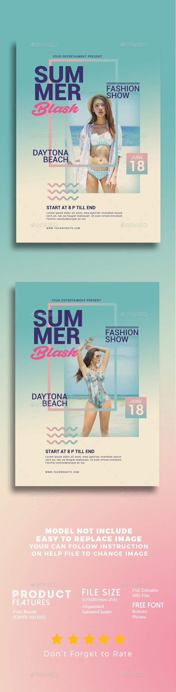 Summer Fashion Flyer