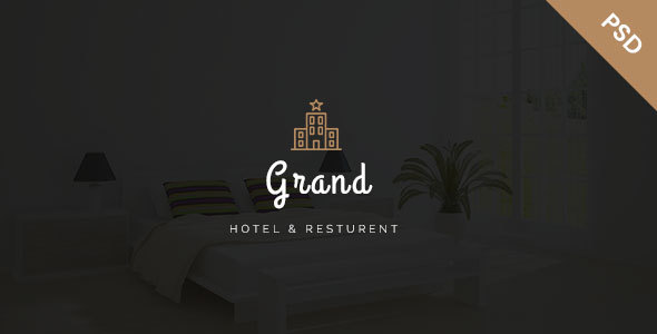 Grand - Hotel & Resturent PSD Template