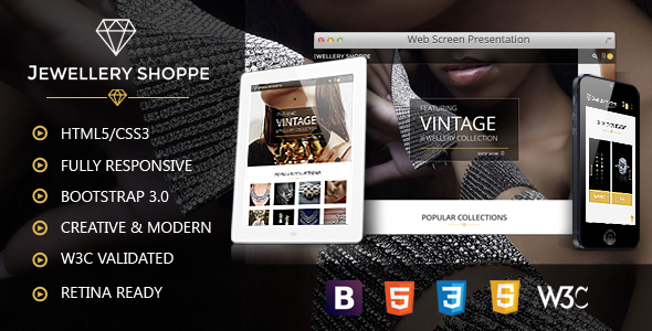 Jewellery | eCommerce HTML Template
