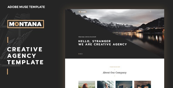 responsive photography download creative theme stellar & â€“ Maintain Muse a Montana Modern Portfolio Inspirational