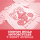 Custom Build Motorcycles T-Shirt Bundle