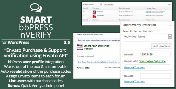 Smart bbPress nVerify - CodeCanyon Item for Sale