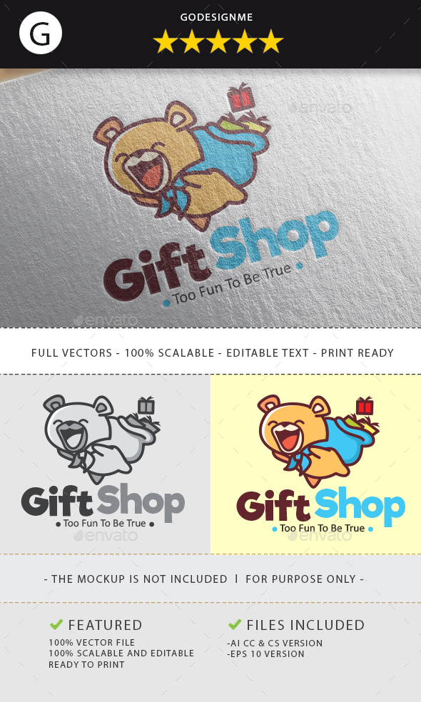 Gift Store Logo Design