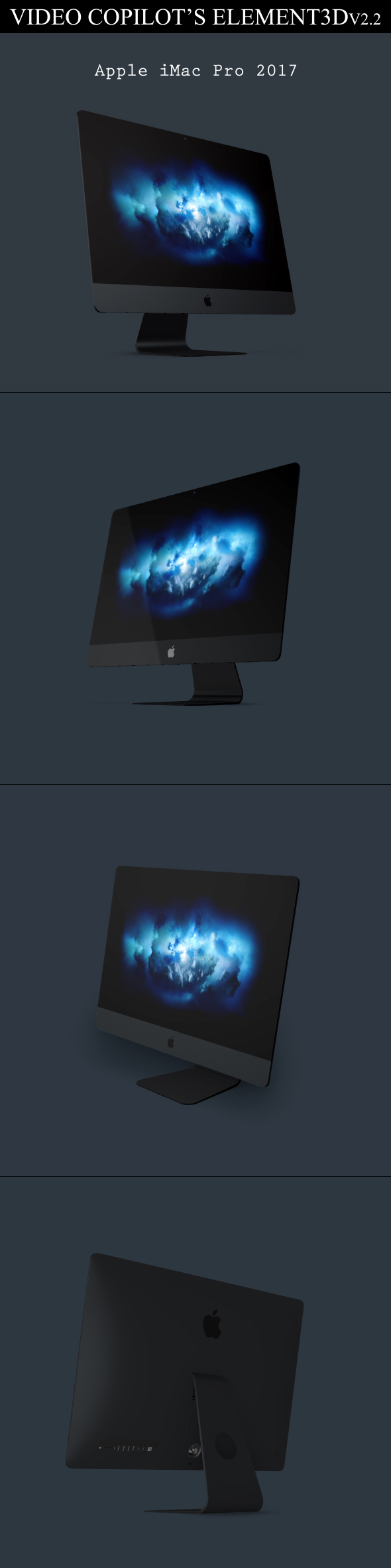 Element3D - iMac Pro 2017 Element3D - iMac Pro 2017