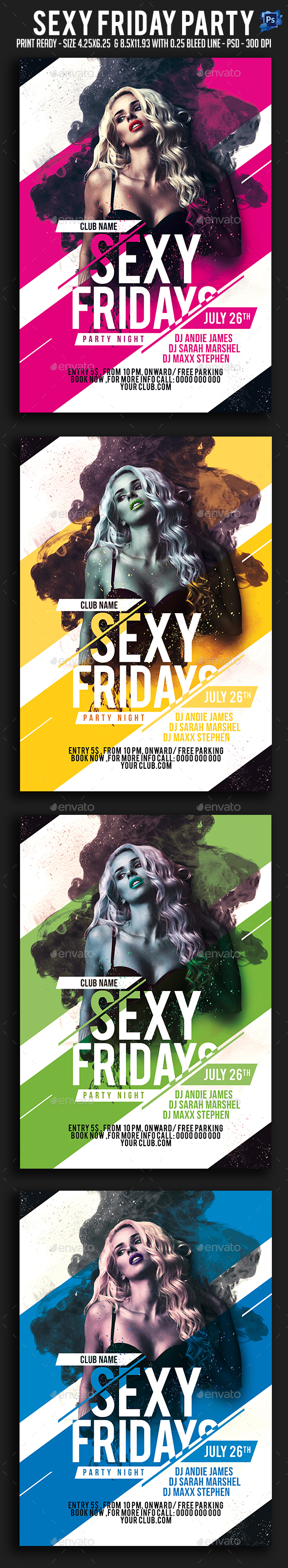 Sexy Friday Party Flyer