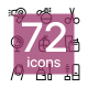 Beauty, Makeup, Cosmetics Icons Pack for Web and Mobile Apps