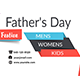 Fathers Day Sale Facebook Covers