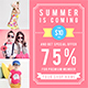 Promogram Vol.04 - Summer Instagram Promotion Template