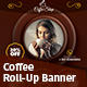 Coffee Roll-Up Banner